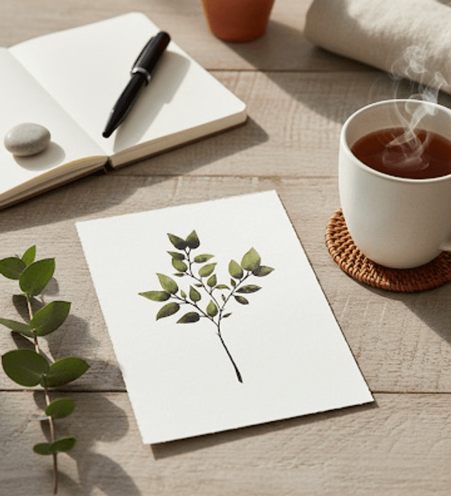 Carte postale « Petite branche »
